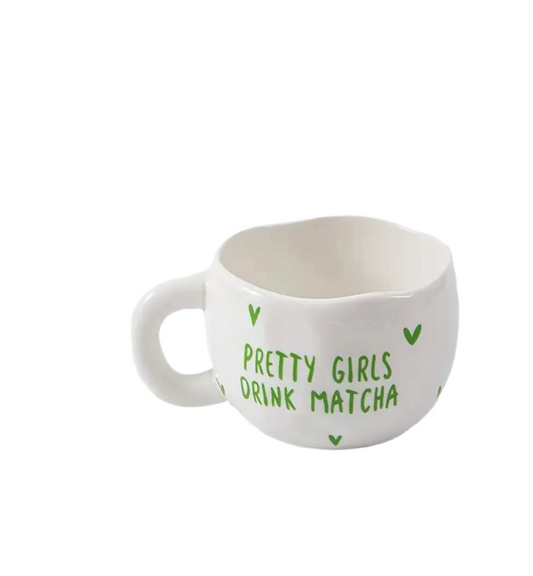 PRETTY GIRLS DRINK MATCHA